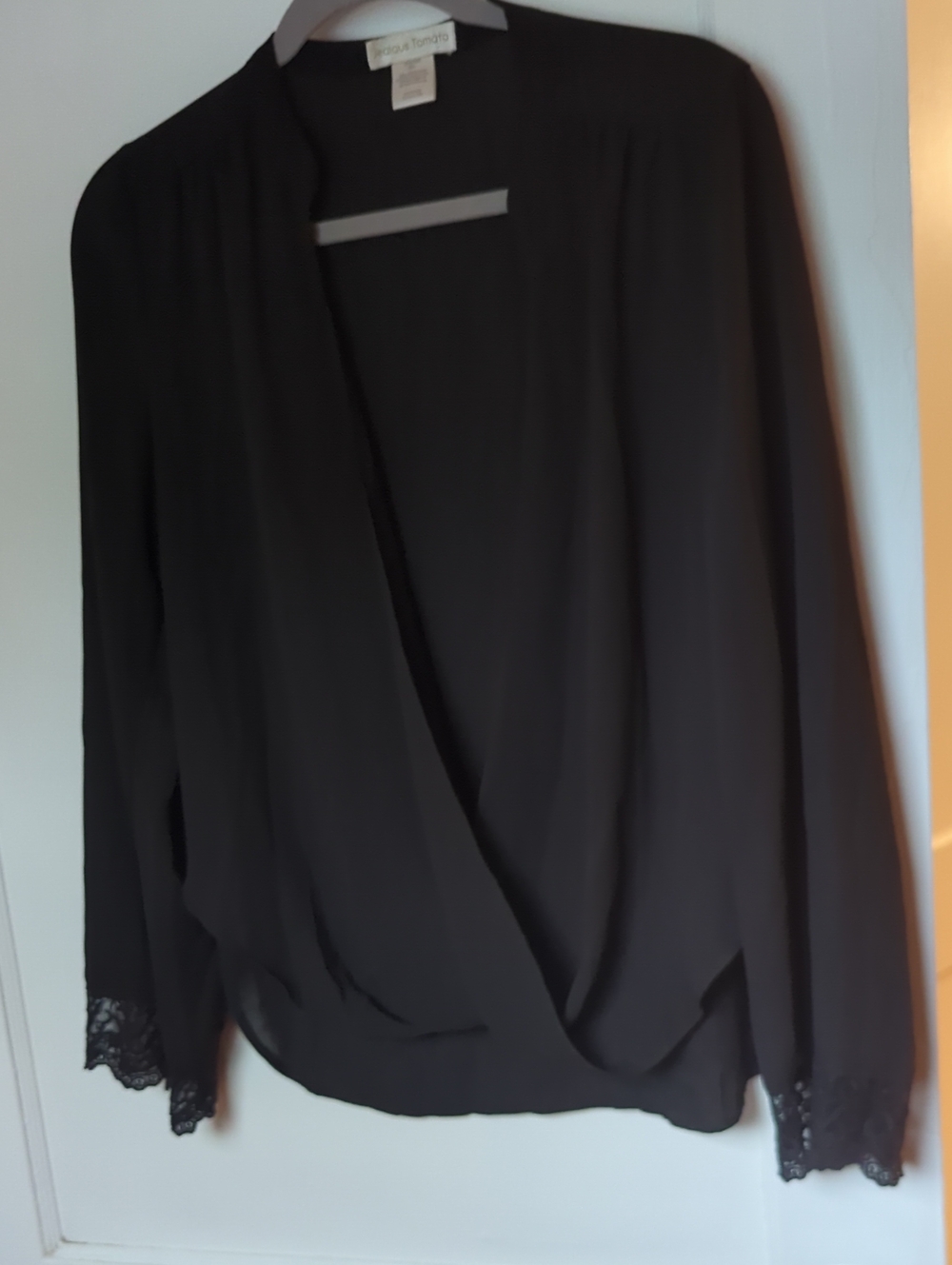 Sheer Draped cardigan/wrap
